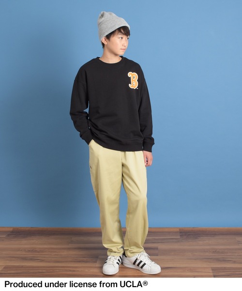 UCLA（ユーシーエルエー）の「【UCLA】裏毛バックロゴプリントトレーナー（その他トップス・キッズ・グレー/ブルー/ブラック・140cm/150cm/160cm/170cm）」の7枚目の写真
