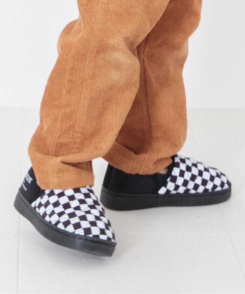 BREEZE（ブリーズ）の「キルトシューズ（スニーカー・キッズ・ブラック/カーキ/オフホワイト/オレンジ・16/19/14/15 /18/17）」の2枚目の写真