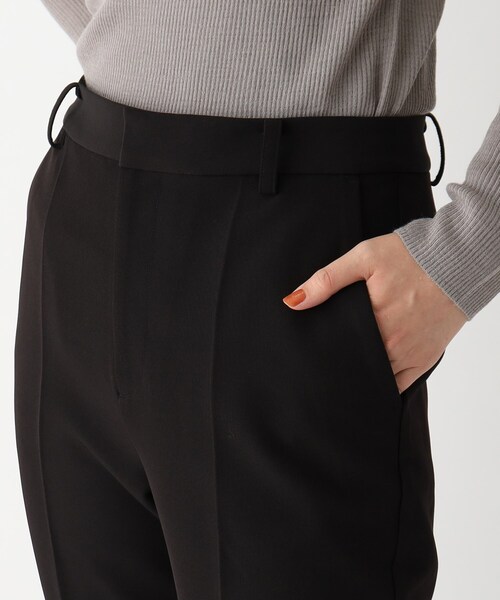 OPAQUE.CLIP(オペークドットクリップ)の「◆【大草直子さんコラボ】2way裾ボタンテーパードパンツ(その他パンツ・レディース・ダークブラウン/ブラック/ピンク系・40/38/36)」の19枚目の写真