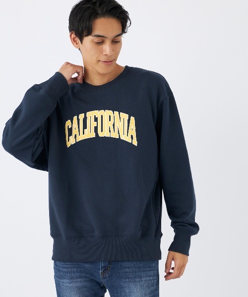 Ocean Pacific（オーシャンパシフィック）の「【OP:オーピー】カレッジクルースウェット　トレーナー（スウェット・メンズ・ホワイト/ブラック/ヘザーグレー/ネイビー・LARGE/MEDIUM/X-LARGE）」の4枚目の写真