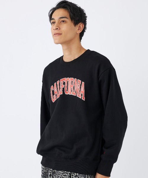 Ocean Pacific（オーシャンパシフィック）の「【OP:オーピー】カレッジクルースウェット　トレーナー（スウェット・メンズ・ホワイト/ブラック/ヘザーグレー/ネイビー・LARGE/MEDIUM/X-LARGE）」の2枚目の写真