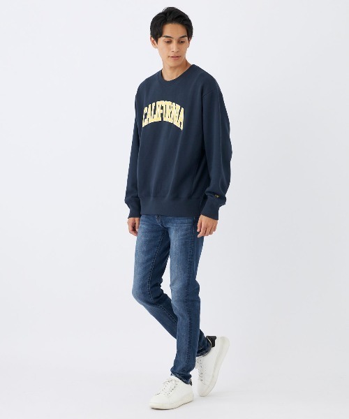 Ocean Pacific（オーシャンパシフィック）の「【OP:オーピー】カレッジクルースウェット　トレーナー（スウェット・メンズ・ホワイト/ブラック/ヘザーグレー/ネイビー・LARGE/MEDIUM/X-LARGE）」の8枚目の写真