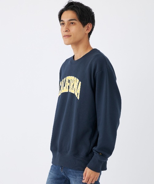 Ocean Pacific（オーシャンパシフィック）の「【OP:オーピー】カレッジクルースウェット　トレーナー（スウェット・メンズ・ホワイト/ブラック/ヘザーグレー/ネイビー・LARGE/MEDIUM/X-LARGE）」の10枚目の写真