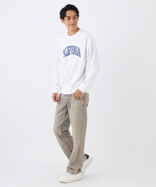 Ocean Pacific（オーシャンパシフィック）の「【OP:オーピー】カレッジクルースウェット　トレーナー（スウェット・メンズ・ホワイト/ブラック/ヘザーグレー/ネイビー・LARGE/MEDIUM/X-LARGE）」の22枚目の写真