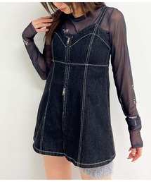 ANAP | ダブルジップデニムキャミソール(キャミソール)