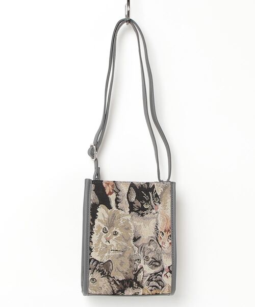 AT CREATION（アットクリエイション）の「EM:AT CREATION  クロッカスショルダーバッグ（ショルダーバッグ・レディース・レオパード/ブラック/アニマル・FREE）」の4枚目の写真