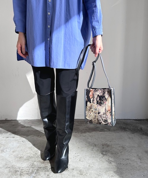 AT CREATION（アットクリエイション）の「EM:AT CREATION  クロッカスショルダーバッグ（ショルダーバッグ・レディース・レオパード/ブラック/アニマル・FREE）」の7枚目の写真