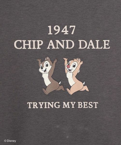 Honeys(ハニーズ)の「ディズニー/Disney/ゆるスウェットトップス(スウェット・レディース・スミクロ/ブルー系その他/アイボリー・M/LL/L/S)」の11枚目の写真