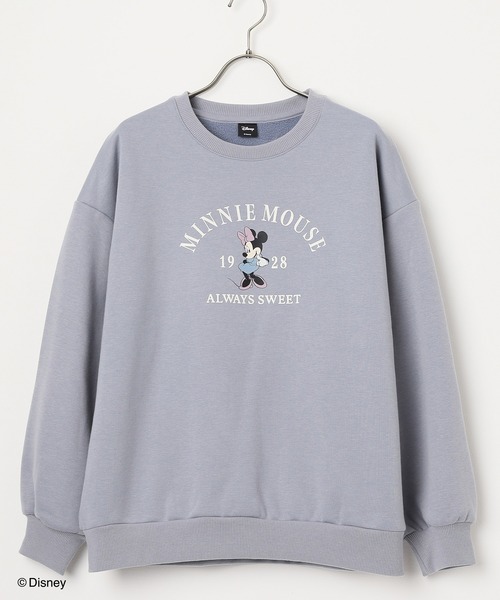 Honeys(ハニーズ)の「ディズニー/Disney/ゆるスウェットトップス(スウェット・レディース・スミクロ/ブルー系その他/アイボリー・M/LL/L/S)」の14枚目の写真