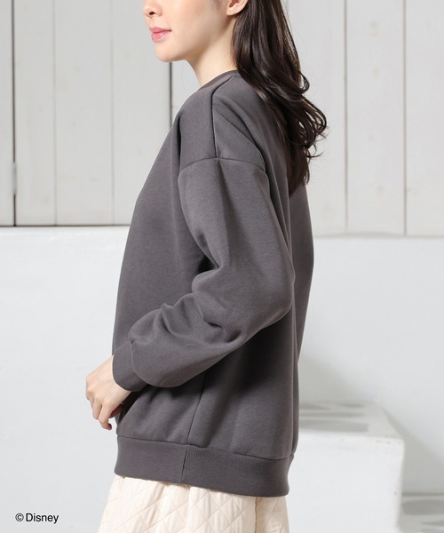 Honeys(ハニーズ)の「ディズニー/Disney/ゆるスウェットトップス(スウェット・レディース・スミクロ/ブルー系その他/アイボリー・M/LL/L/S)」の16枚目の写真