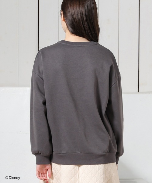 Honeys(ハニーズ)の「ディズニー/Disney/ゆるスウェットトップス(スウェット・レディース・スミクロ/ブルー系その他/アイボリー・M/LL/L/S)」の17枚目の写真