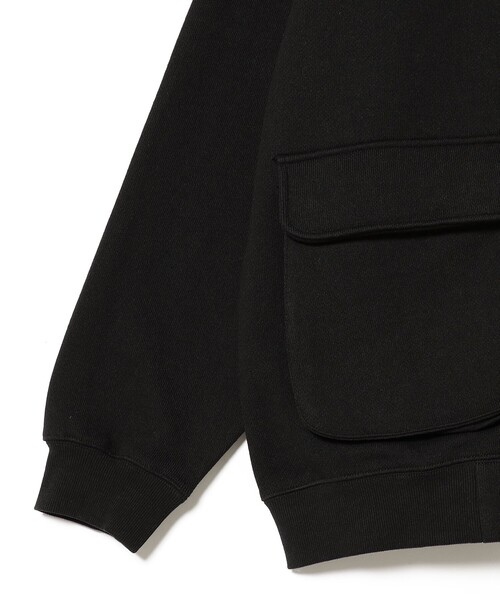 BEAMS T（ビームスティー）の「BEAMS T / Full Zip Hoodie（スウェット・メンズ・グレー/ブラック・XL/L/S/M）」の18枚目の写真