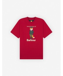 Maison Kitsuné x Barbourの半袖コットンTシャツ。 楽天市場】MAISON KITSUNE×Barbour メゾンキツネ バブアー Tシャツ