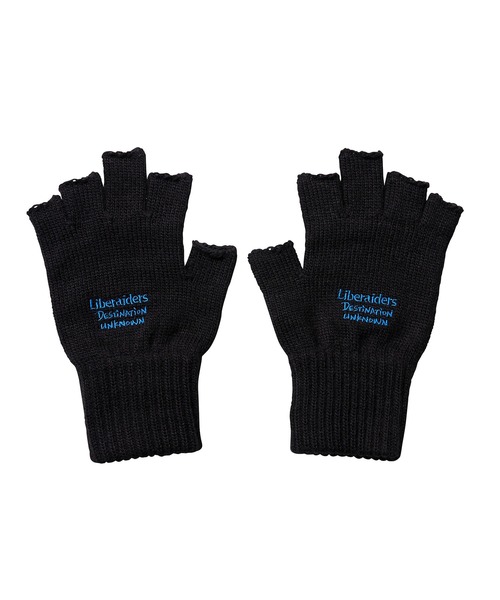 Liberaiders(リベレイダース)の「Liberaiders/リベレイダース LR OPEN-FINGERED GLOVE 手袋(手袋・メンズ・グレー/ブラック・ONE SIZE)」の1枚目の写真