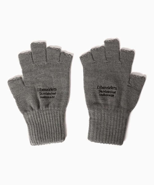 Liberaiders(リベレイダース)の「Liberaiders/リベレイダース LR OPEN-FINGERED GLOVE 手袋(手袋・メンズ・グレー/ブラック・ONE SIZE)」の10枚目の写真