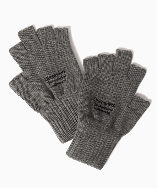 Liberaiders(リベレイダース)の「Liberaiders/リベレイダース LR OPEN-FINGERED GLOVE 手袋(手袋・メンズ・グレー/ブラック・ONE SIZE)」の11枚目の写真