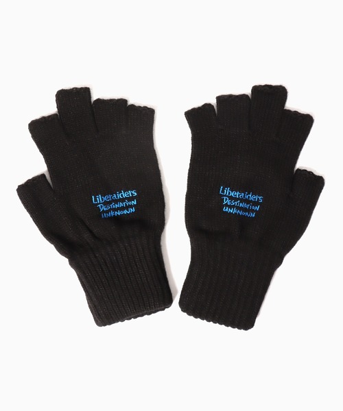 Liberaiders(リベレイダース)の「Liberaiders/リベレイダース LR OPEN-FINGERED GLOVE 手袋(手袋・メンズ・グレー/ブラック・ONE SIZE)」の6枚目の写真