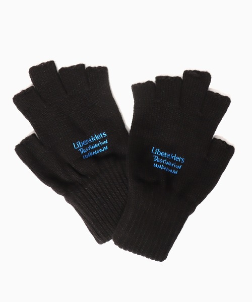 Liberaiders(リベレイダース)の「Liberaiders/リベレイダース LR OPEN-FINGERED GLOVE 手袋(手袋・メンズ・グレー/ブラック・ONE SIZE)」の7枚目の写真