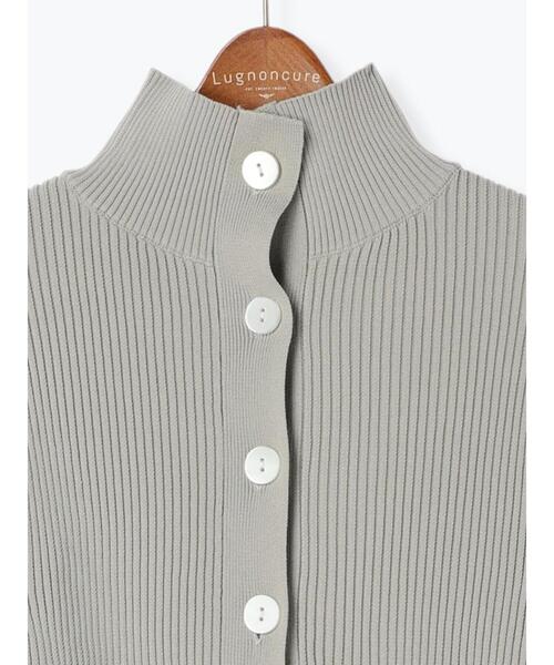 Lugnoncure(ルノンキュール)の「ペプラムニット前後2WAYカーディガン(カーディガン/ボレロ・レディース・オフホワイト/グレー/ブラック・F)」の21枚目の写真