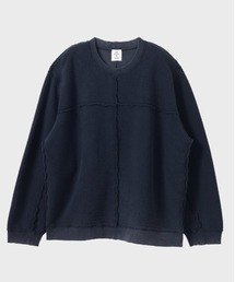 Over Dyed Line Sweat Shirts