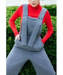 ENFOLD | ウォームクロス ロングストラップサロペット(サロペット/オーバーオール)