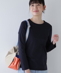 ◆オーガニック綿天竺長袖Tシャツ