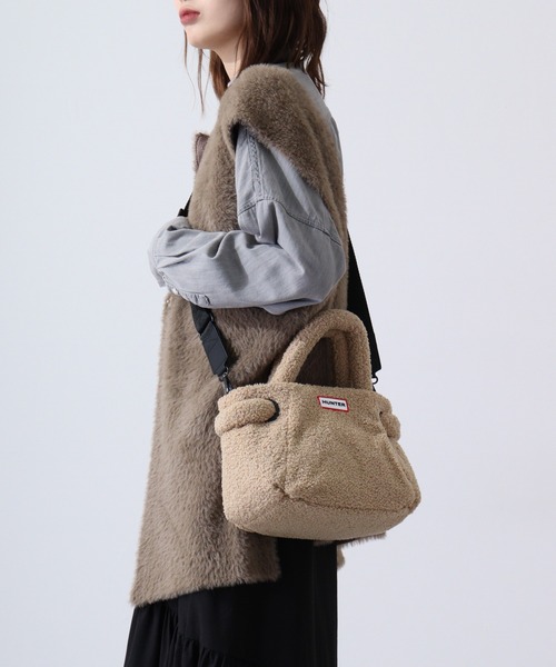 HUNTER（ハンター）の「HUNTER イントレピッド ブークレ ミニ トート 