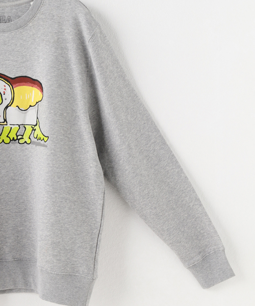 IDEA BOOKS（アイディアブックス）の「【IDEA BOOKS / アイディアブックス】CUSTARD BREAD SWEATSHIRT（スウェット・メンズ・グレー・MEDIUM/LARGE）」の5枚目の写真
