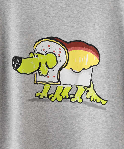 IDEA BOOKS（アイディアブックス）の「【IDEA BOOKS / アイディアブックス】CUSTARD BREAD SWEATSHIRT（スウェット・メンズ・グレー・MEDIUM/LARGE）」の7枚目の写真