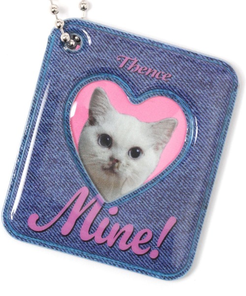 THENCE（デンス）の「THENCE／スクエアフォトフレームキーホルダー/デンス/韓国雑貨/2100591（ステーショナリー・レディース・インディゴブルー/ピンク・0）」の13枚目の写真