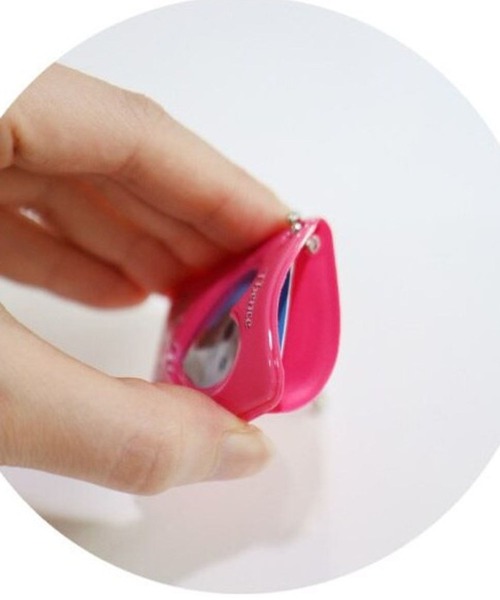 THENCE（デンス）の「THENCE／スクエアフォトフレームキーホルダー/デンス/韓国雑貨/2100591（ステーショナリー・レディース・インディゴブルー/ピンク・0）」の9枚目の写真