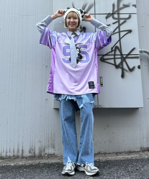 Candy Stripper（キャンディストリッパー）の「CHECKER SQUARE ビーニー（ニットキャップ/ビーニー・レディース・ブルー/ライム/ブラック・FREE）」の13枚目の写真