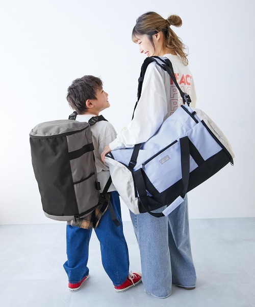 devirock(デビロック)の「親子で使える 3WAY 大容量スポーツバッグ(50L)(バックパック/リュック・キッズ・その他1/その他2/その他3/グリーン系その他2/グリーン系その他/パープル系その他/ピンク系その他/グレー系その他/ブルー系その他/ブルー系その他2/ピンク系その他2・ONE SIZE)」の15枚目の写真