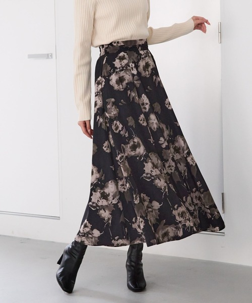 Andemiu(アンデミュウ)の「【25ss最終入荷/WEB限定】アソートガラエアリースカート103208(スカート・レディース・ベージュ/ホワイト系その他/ブラック系その他2/ブラウン系その他/ブラック系その他/グレー/ブラック系その他3/ブラック系その他5/ブラック系4/オレンジ系その他3/ホワイト系その他6/ホワイト系その他7/グリーン系7/ホワイト系その他3/ホワイト系4/ライトベージュ/グリーン/ブラウン/ブラック系その他6/ブルー系その他/チャコールグレー/ブラック系/ブルー系1/ホワイト系1/ブラック系9/ミント/Black/グレー系その他7/ネイビー系8/ブラック/ネイビー系6/ブラウン系その他6/ブルー系その他5/パープル系その他6/ブラウン系その他4/ホワイト/ブラック×ベージュ・FREE/フリー)」の18枚目の写真