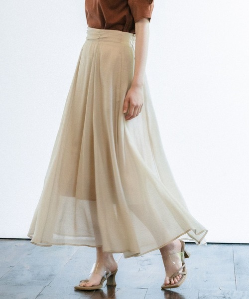 【25ss新作/WEB限定】アソートガラエアリースカート 103208（スカート）｜Andemiu（アンデミュウ）