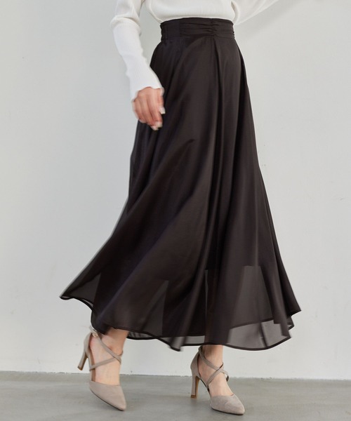 Andemiu(アンデミュウ)の「【25ss最終入荷/WEB限定】アソートガラエアリースカート103208(スカート・レディース・ベージュ/ホワイト系その他/ブラック系その他2/ブラウン系その他/ブラック系その他/グレー/ブラック系その他3/ブラック系その他5/ブラック系4/オレンジ系その他3/ホワイト系その他6/ホワイト系その他7/グリーン系7/ホワイト系その他3/ホワイト系4/ライトベージュ/グリーン/ブラウン/ブラック系その他6/ブルー系その他/チャコールグレー/ブラック系/ブルー系1/ホワイト系1/ブラック系9/ミント/Black/グレー系その他7/ネイビー系8/ブラック/ネイビー系6/ブラウン系その他6/ブルー系その他5/パープル系その他6/ブラウン系その他4/ホワイト/ブラック×ベージュ・FREE/フリー)」の11枚目の写真