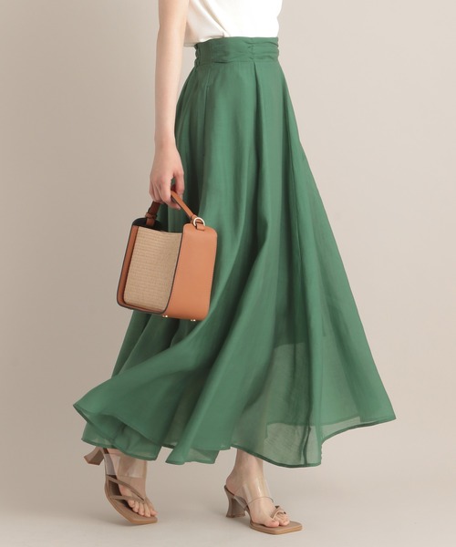 【25ss新作/WEB限定】アソートガラエアリースカート 103208（スカート）｜Andemiu（アンデミュウ）