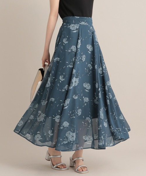 【25ss新作/WEB限定】アソートガラエアリースカート 103208（スカート）｜Andemiu（アンデミュウ）