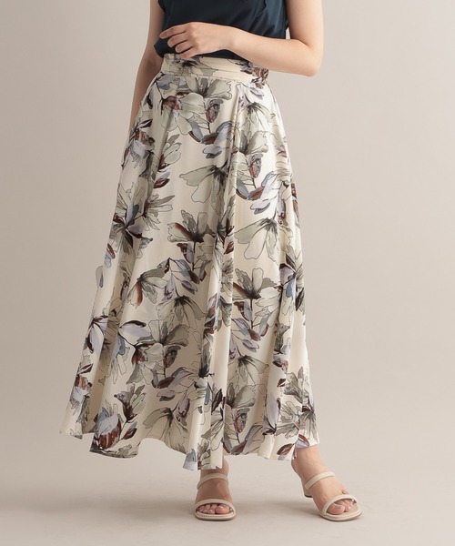 【25ss新作/WEB限定】アソートガラエアリースカート 103208（スカート）｜Andemiu（アンデミュウ）