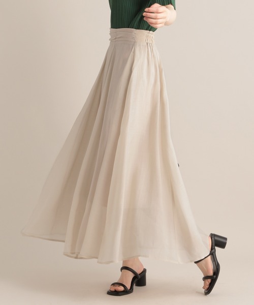 【25ss新作/WEB限定】アソートガラエアリースカート 103208（スカート）｜Andemiu（アンデミュウ）