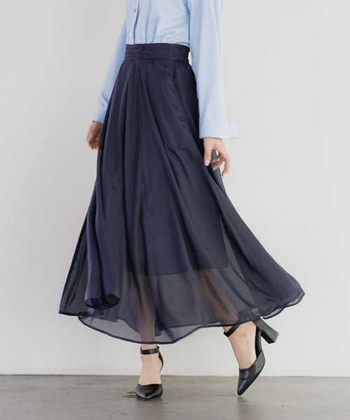 【25ss新作/WEB限定】アソートガラエアリースカート 103208（スカート）｜Andemiu（アンデミュウ）