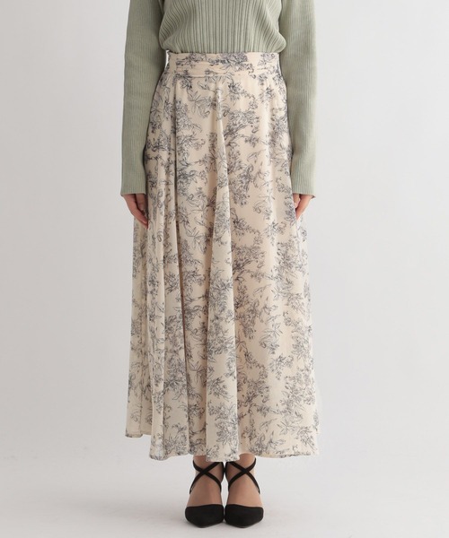 【25ss新作/WEB限定】アソートガラエアリースカート 103208（スカート）｜Andemiu（アンデミュウ）