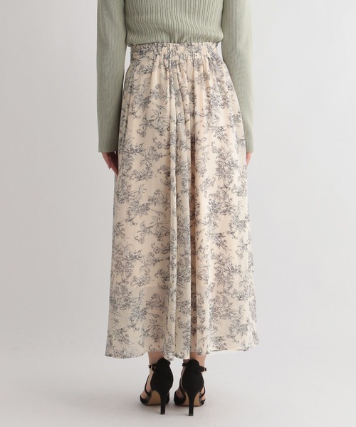 【25ss新作/WEB限定】アソートガラエアリースカート 103208（スカート）｜Andemiu（アンデミュウ）