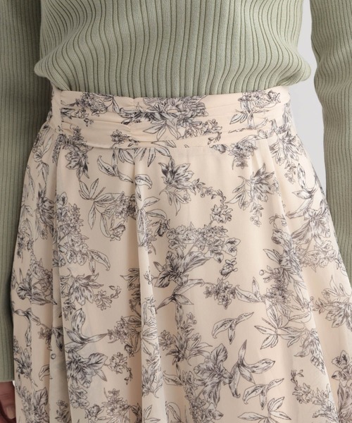 【25ss新作/WEB限定】アソートガラエアリースカート 103208（スカート）｜Andemiu（アンデミュウ）