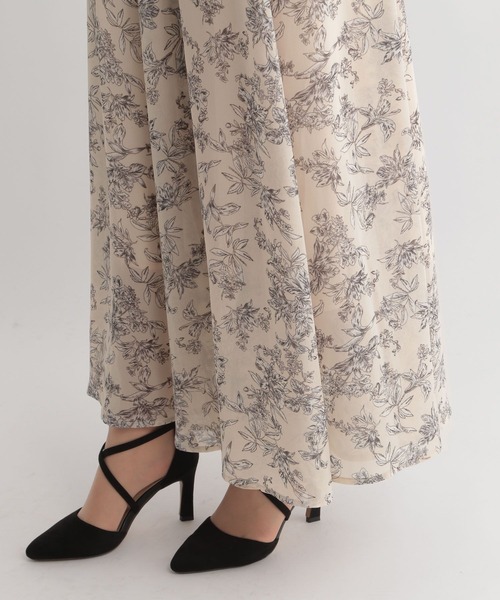 【25ss新作/WEB限定】アソートガラエアリースカート 103208（スカート）｜Andemiu（アンデミュウ）