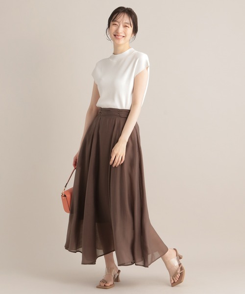 【25ss新作/WEB限定】アソートガラエアリースカート 103208（スカート）｜Andemiu（アンデミュウ）