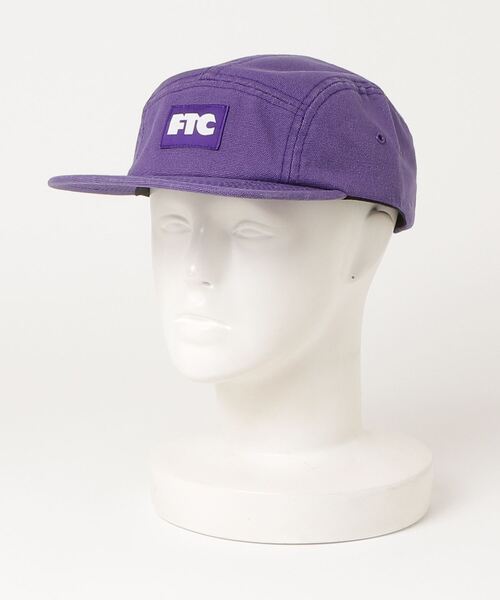FTC（エフティーシー）の「WASHED CANVAS CAMP CAP（キャップ・メンズ・パープル/ブラック・FREE）」の7枚目の写真