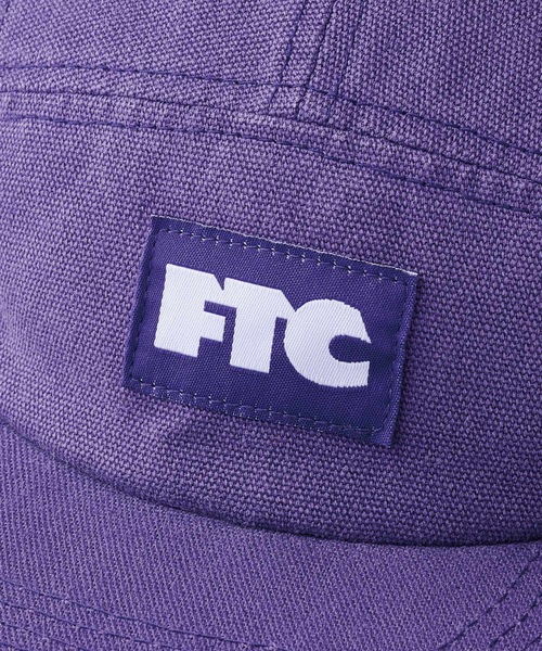 FTC（エフティーシー）の「WASHED CANVAS CAMP CAP（キャップ・メンズ・パープル/ブラック・FREE）」の5枚目の写真