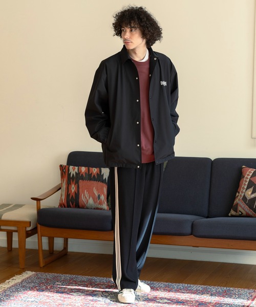 BAYFLOW（ベイフロー）の「ライントラックパンツ（その他パンツ・メンズ・ネイビー/ブラック/グリーン・LARGE/MEDIUM）」の5枚目の写真