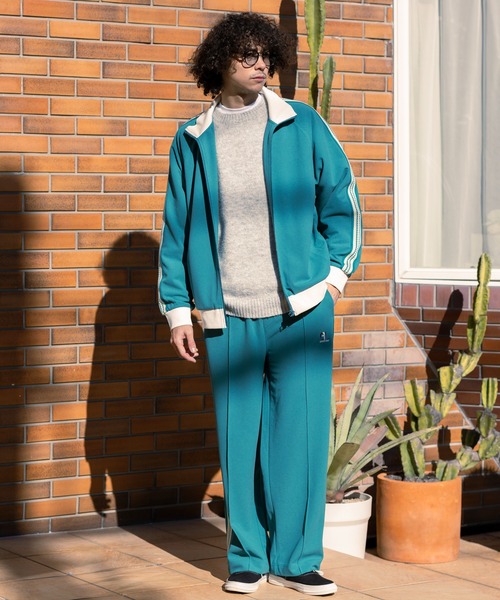 BAYFLOW（ベイフロー）の「ライントラックパンツ（その他パンツ・メンズ・ネイビー/ブラック/グリーン・LARGE/MEDIUM）」の7枚目の写真